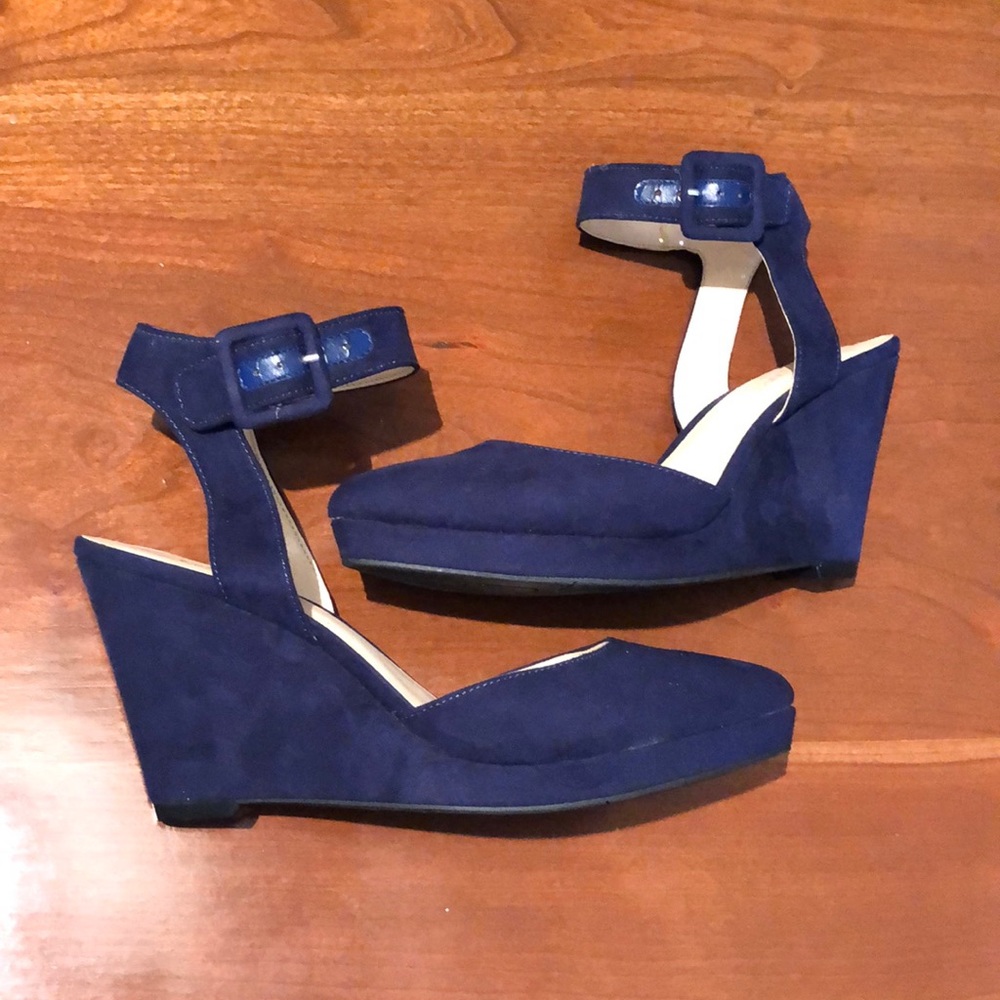 Nine West Suede Wedges